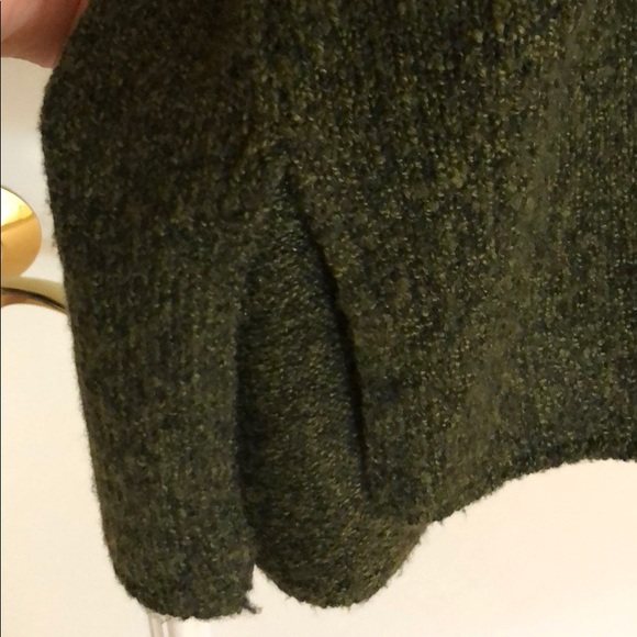 Dark green sweater dress - Picture 3 of 6